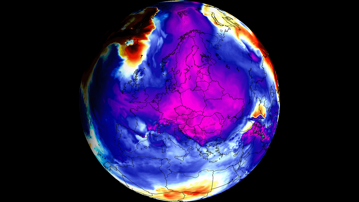 Colder Air Pushes Back into Europe Late December, Dynamic Pattern Continues into 2026
