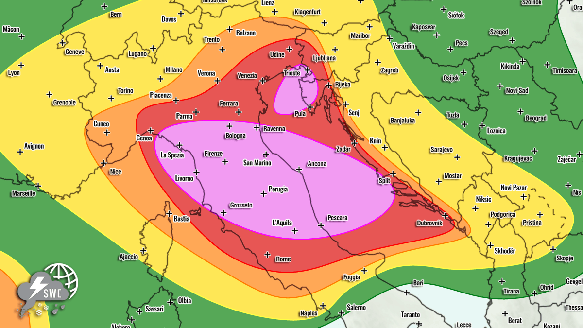 Severe Weather Forecast / Outlook for Europe – July 26th, 2026