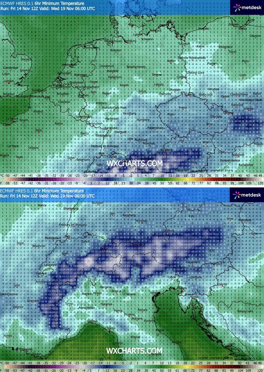 arctic-cold-wave-blast-western-europe-uk-spain-iberia-snow-november-2025-tmin-germany-alps
