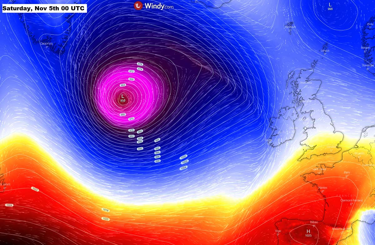atlantic-hurricane-season-2022-windstorm-martin-ireland-uk-europe-pressure-saturday