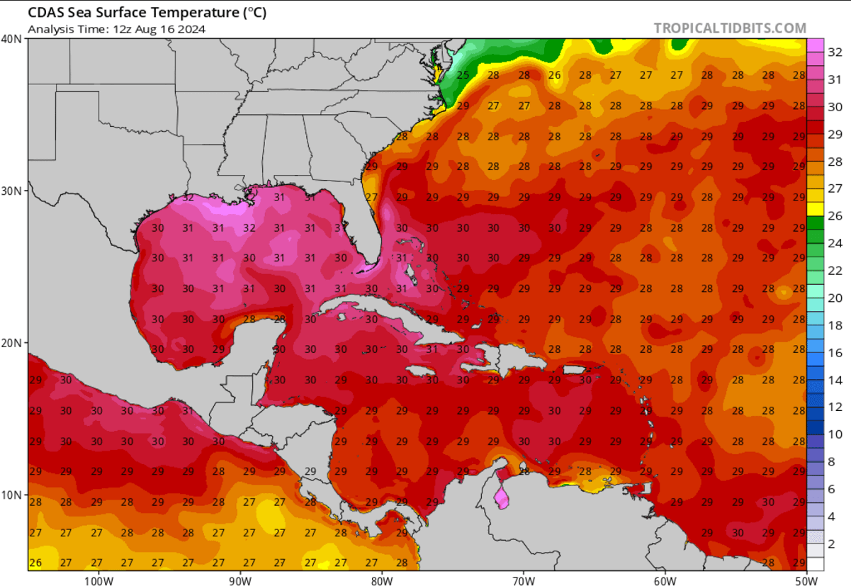 atlantic-hurricane-season-2024-ernesto-bermuda-extratropical-storm-europe-uk-sea-temperature-gulf