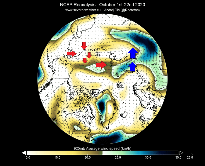 arctic-sea-ice-winter-2020-2021-jet-stream-united-states-europe-wind-flow-analysis