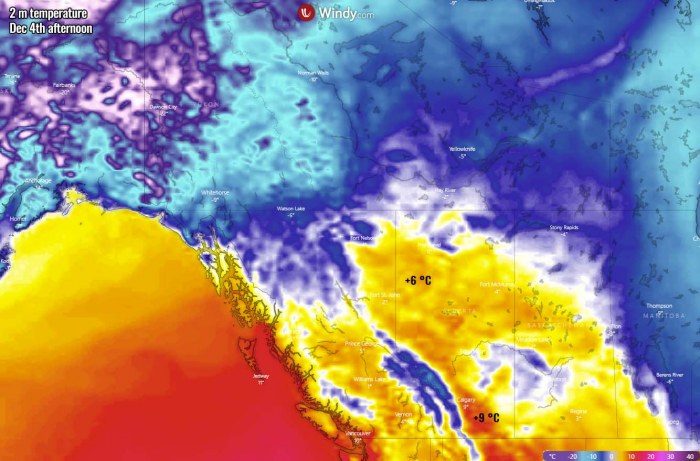 extreme-warmth-canada-north-america-friday-maximum-temperature