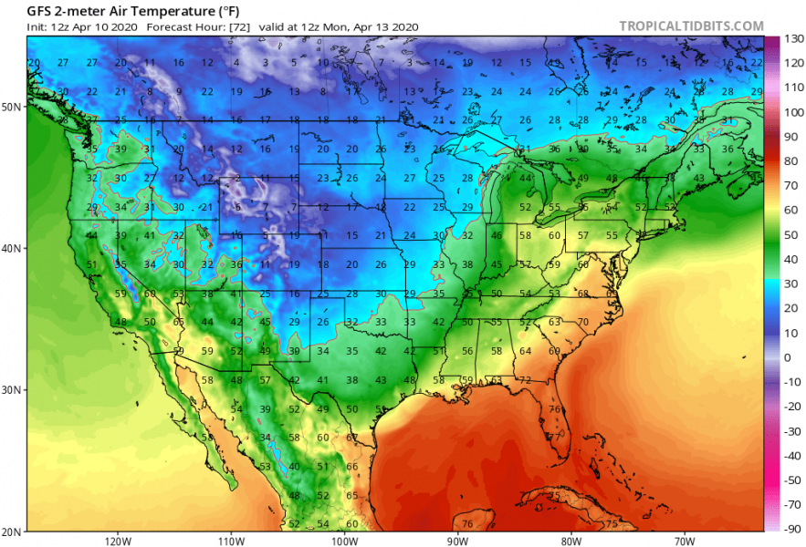 gfs_T2m_us_13