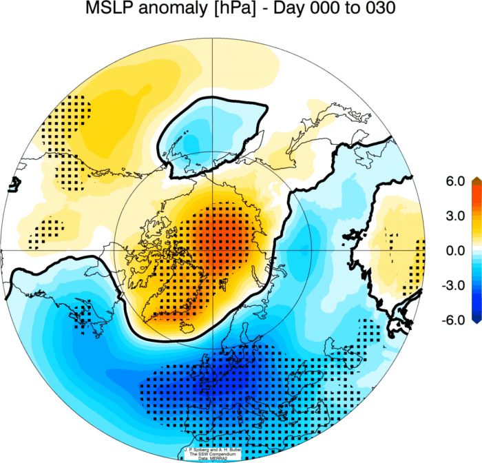 janaury-2021-weather-forecast-pressure-anomaly-after-stratospheric-warming