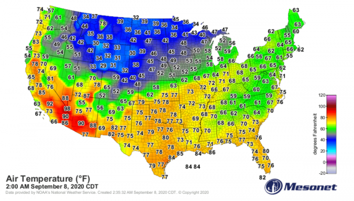 santa-ana-wildfires-temperature-map
