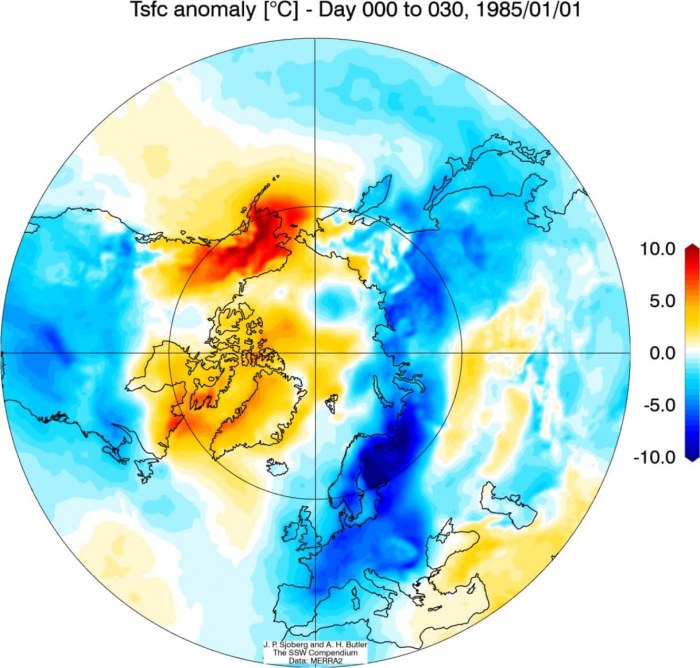 stratosphere-warming-1986-weather-temperature-impact-north-hemisphere