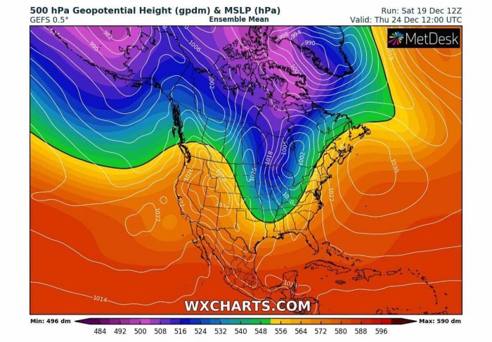 white-christmas-forecast-cold-outbreak-united-states-pattern-thursday