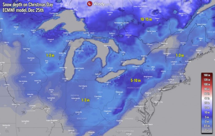 white-christmas-united-states-arctic-blast-forecast-snow-depth-northeast