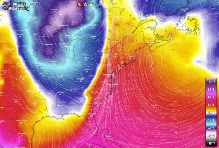 winter-storm-christmas-east-coast-temperature-evening