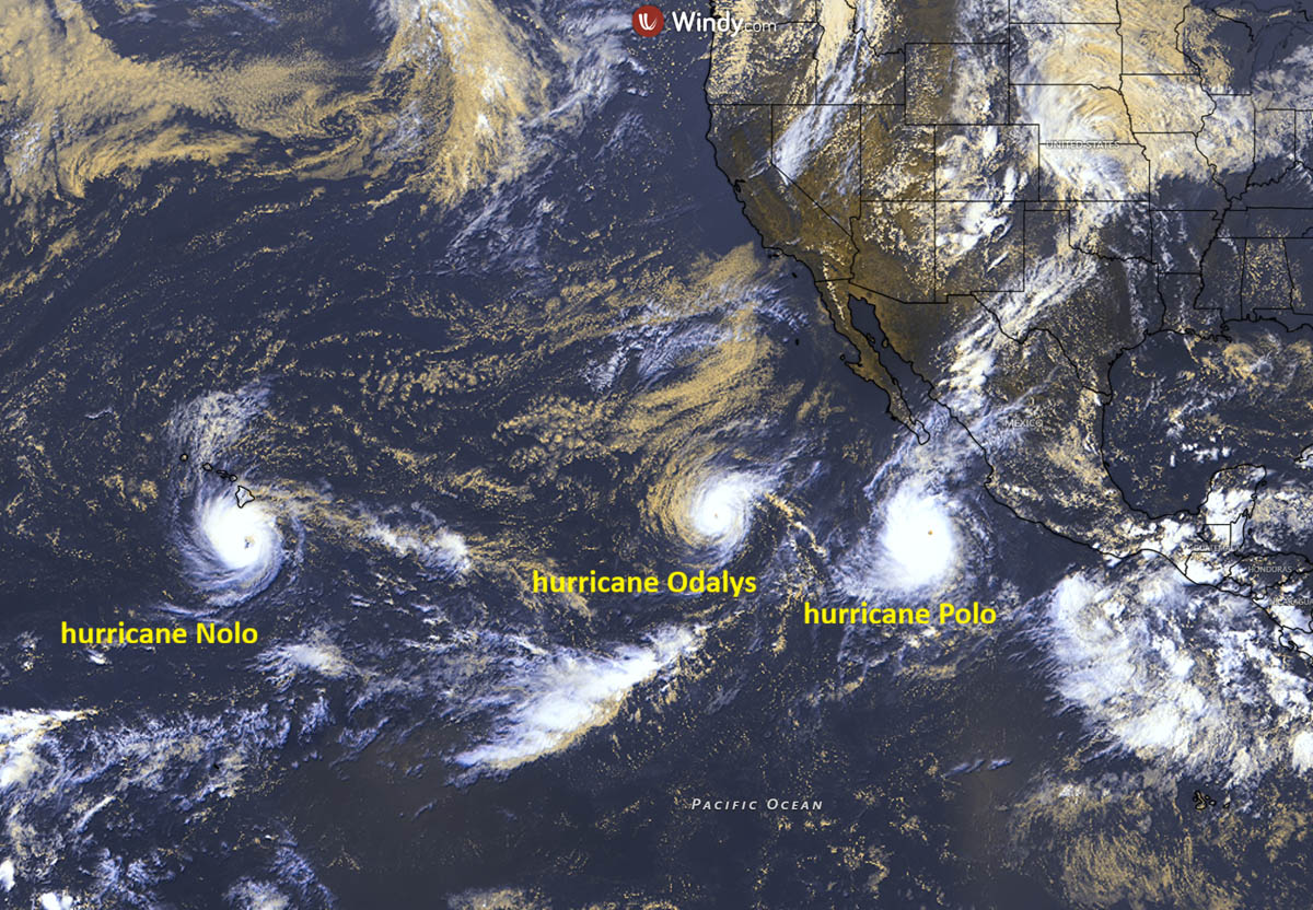 category 5 monster hurricane polo explosive intensification pacific mexico september 2026 satellite wide