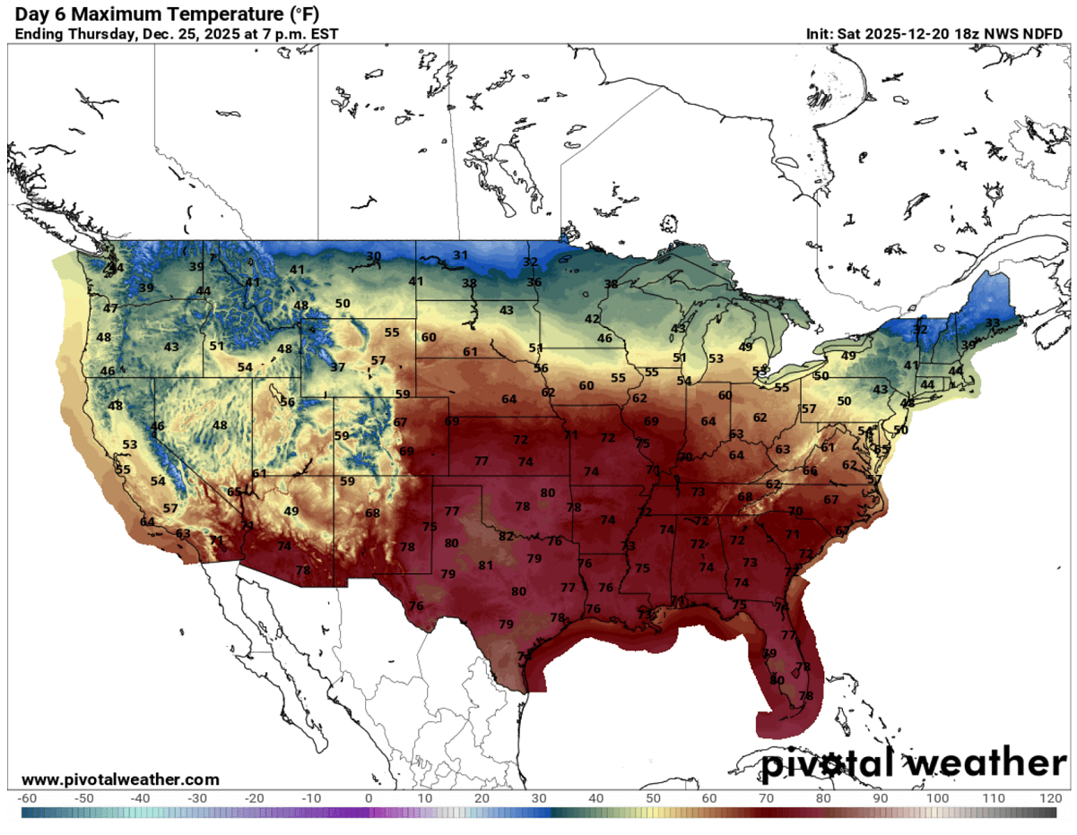 christmas-2025-forecast-warmest-on-record-holidays-historic-heat-dome-united-states-maximum-temperature