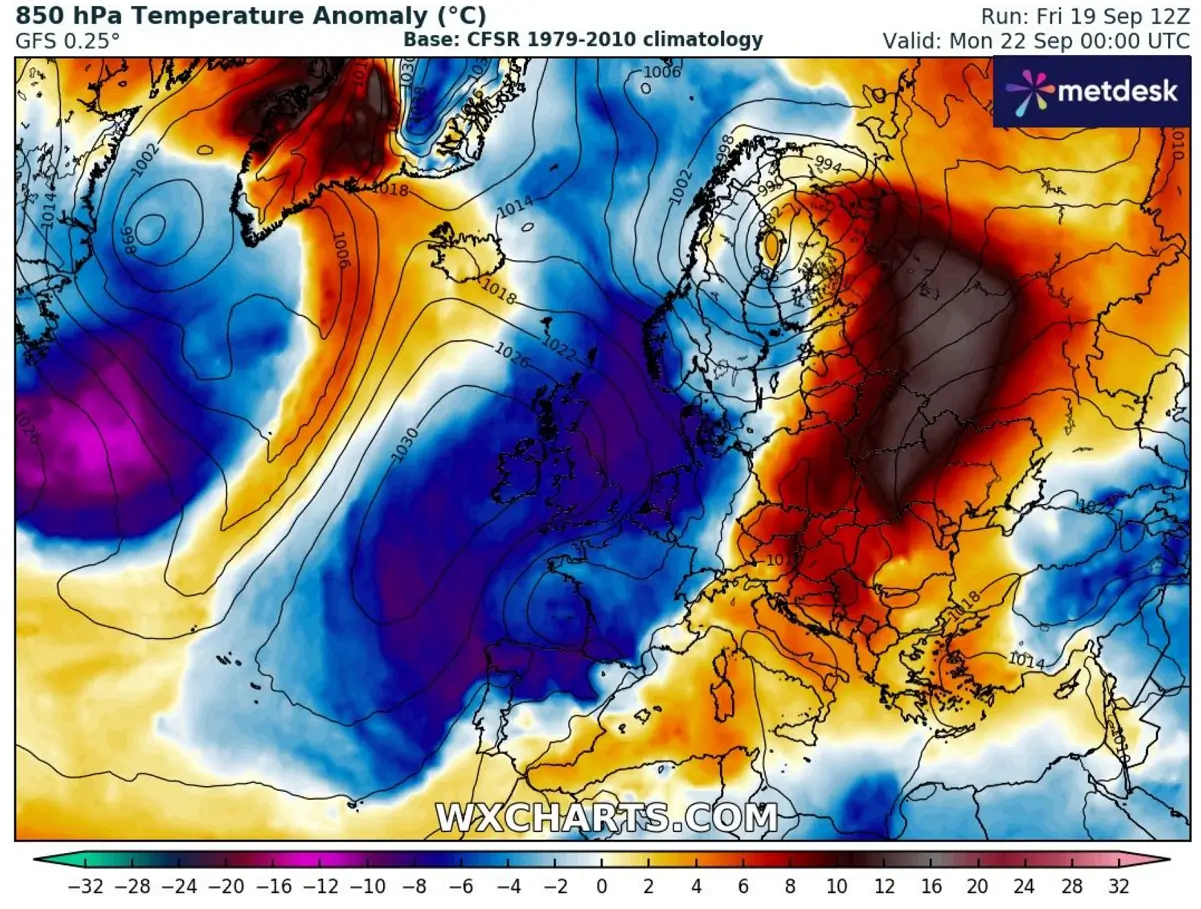 cold-wave-europe-summer-end-severe-weather-outbreak-september-2025-850mbar-temperature-anomaly-monday