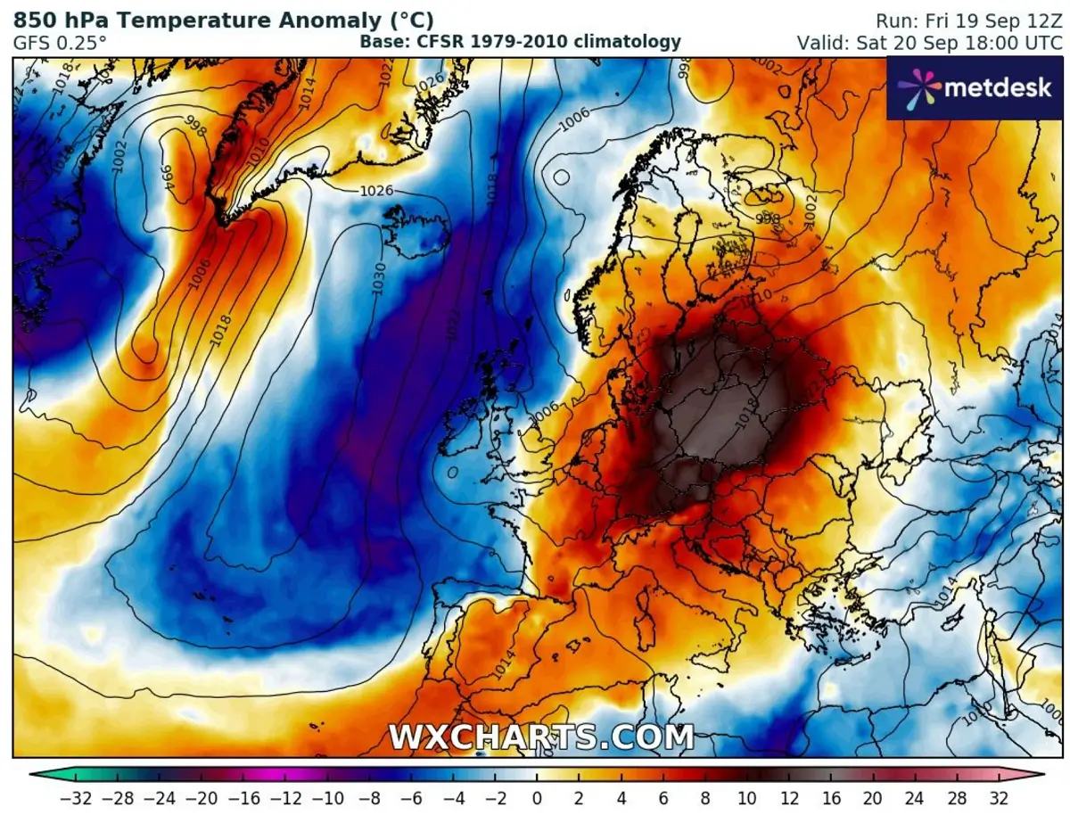 cold-wave-europe-summer-end-severe-weather-outbreak-september-2025-850mbar-temperature-anomaly-saturday