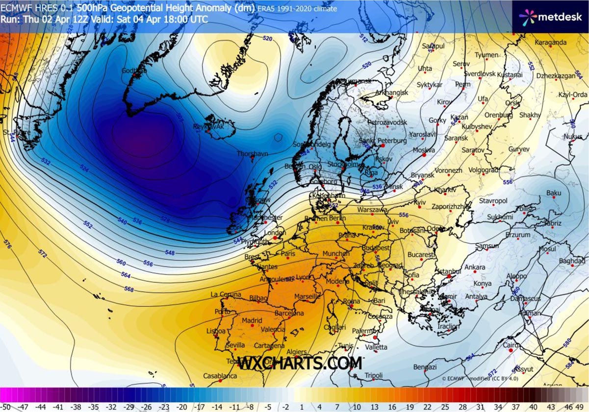 easter-weekend-forecast-atlantic-storm-dave-uk-ireland-europe-pattern