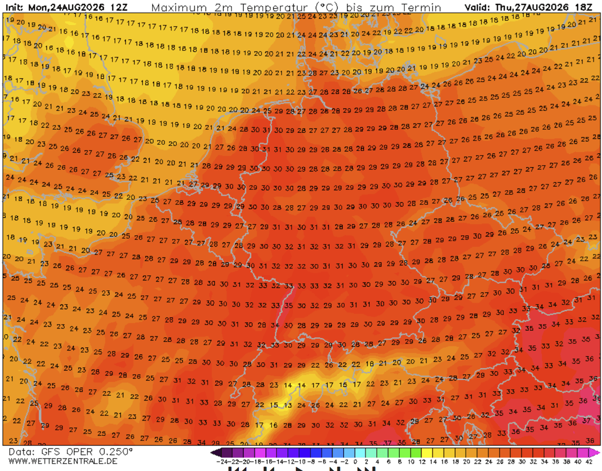 excessive-heat-dome-heatwave-southern-central-europe-end-august-2026-tmax-germany