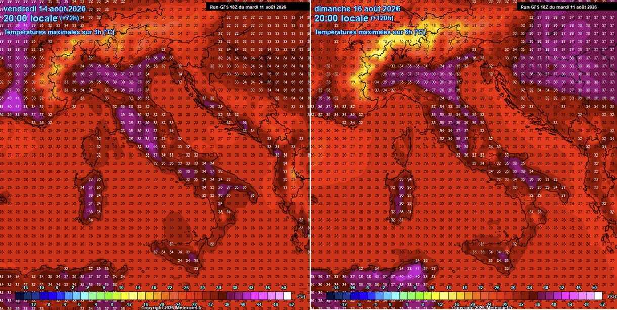 excessive-heat-dome-heatwave-western-europe-mid-august-2026-max-temperature-italy-balkan
