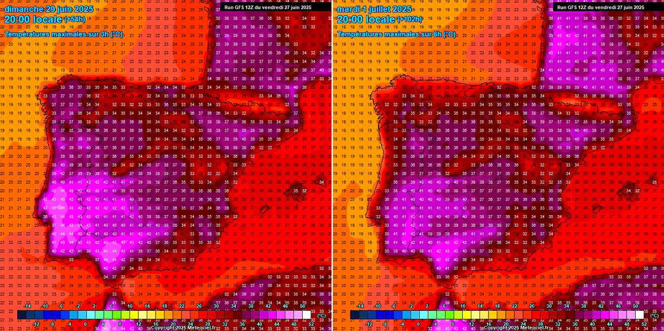 heat-dome-intense-heatwave-summer-june-july-2025-france-europe-tmax-spain-portugal