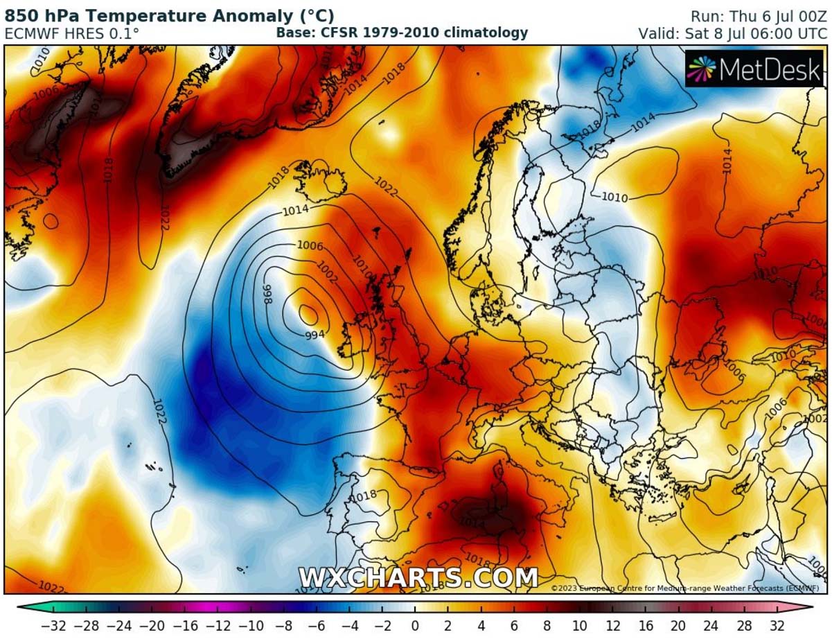 heat-dome-strongest-heatwave-summer-2023-europe-temperature-saturday