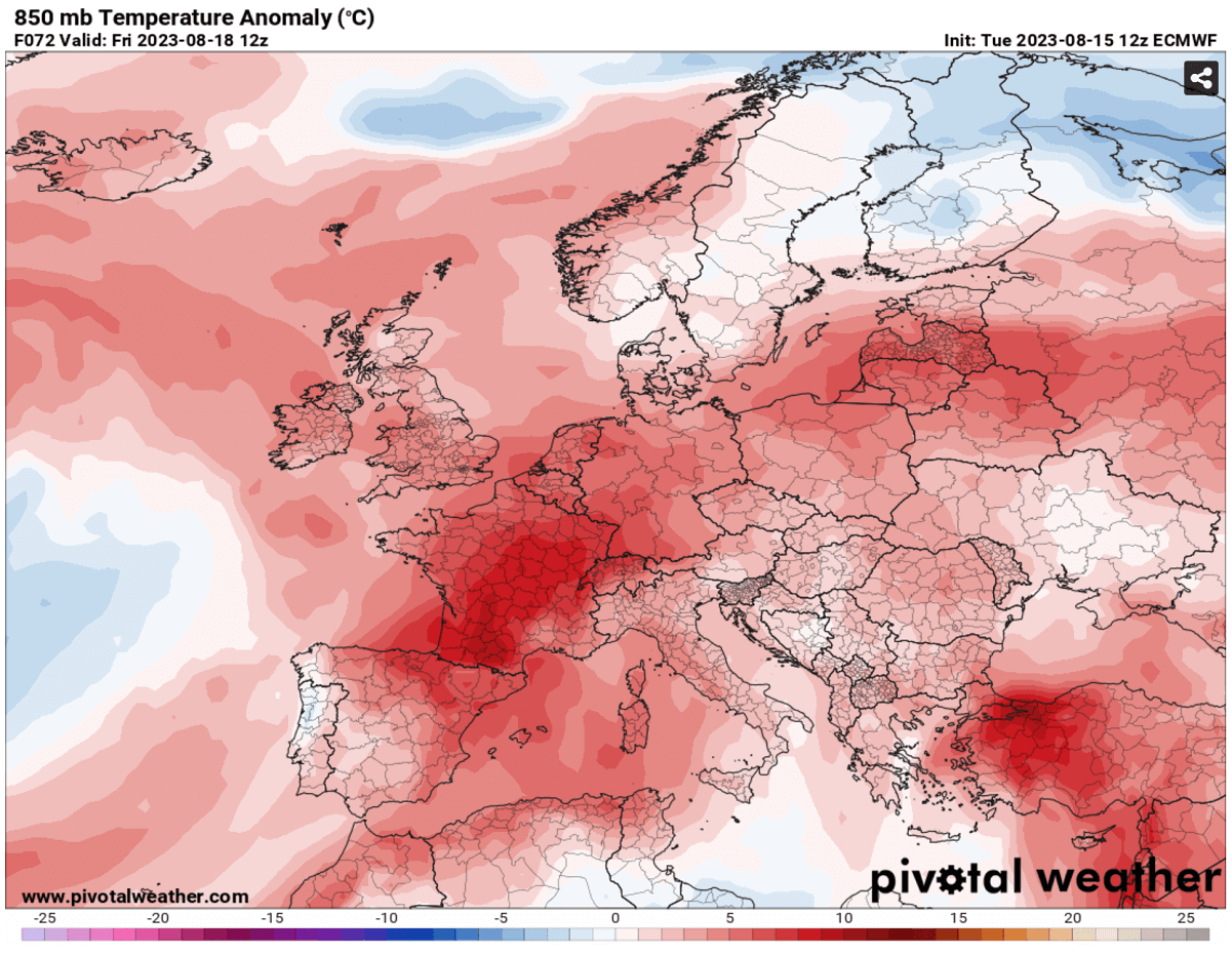 heatwave-forecast-western-europe-france-uk-summer-season-2023-850mb-anomaly-friday