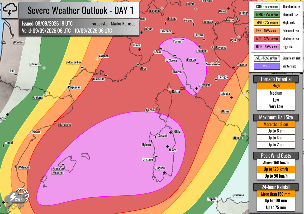 high-risk-issued-two-day-severe-weather-outbreak-flooding-italy-balearic-islands-adriatic-europe-day1
