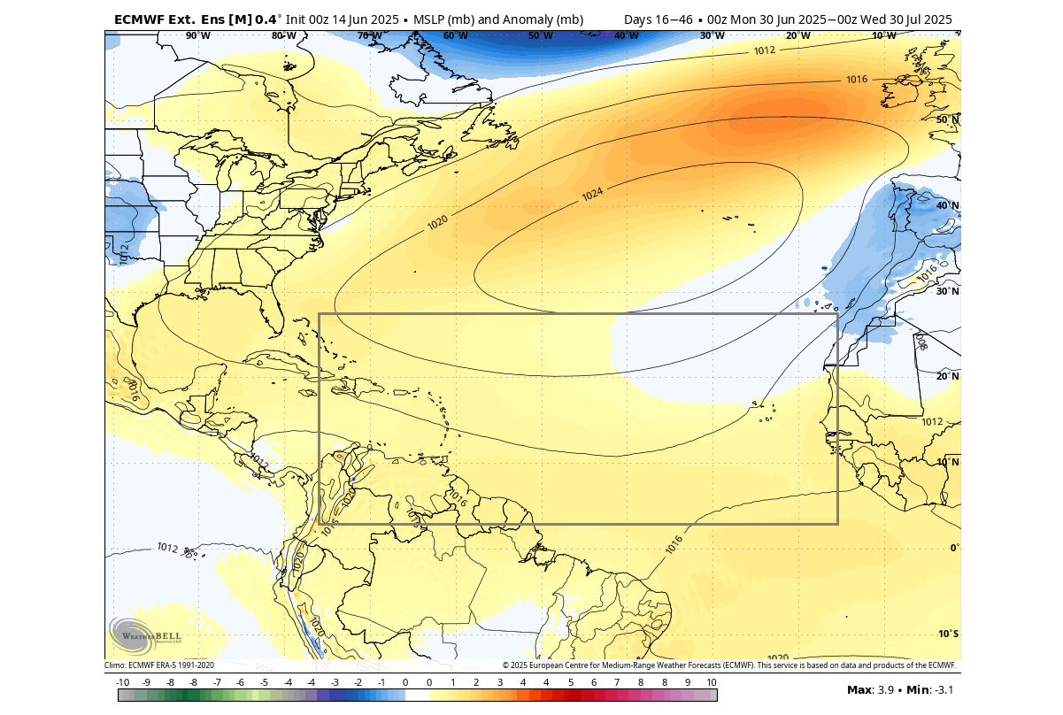 july-2025-weather-forecast-ecmwf-pressure-anomaly-united-states-eastern-canada