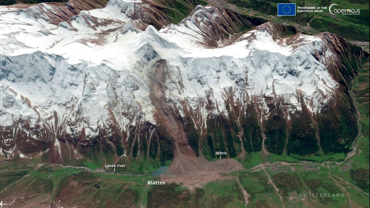 nepal-tibet-flood-ice-rock-avalanche-usgs-landslide-august-2026-blatten-copernicus