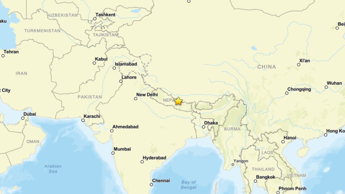 nepal-tibet-flood-ice-rock-avalanche-usgs-landslide-august-2026-location