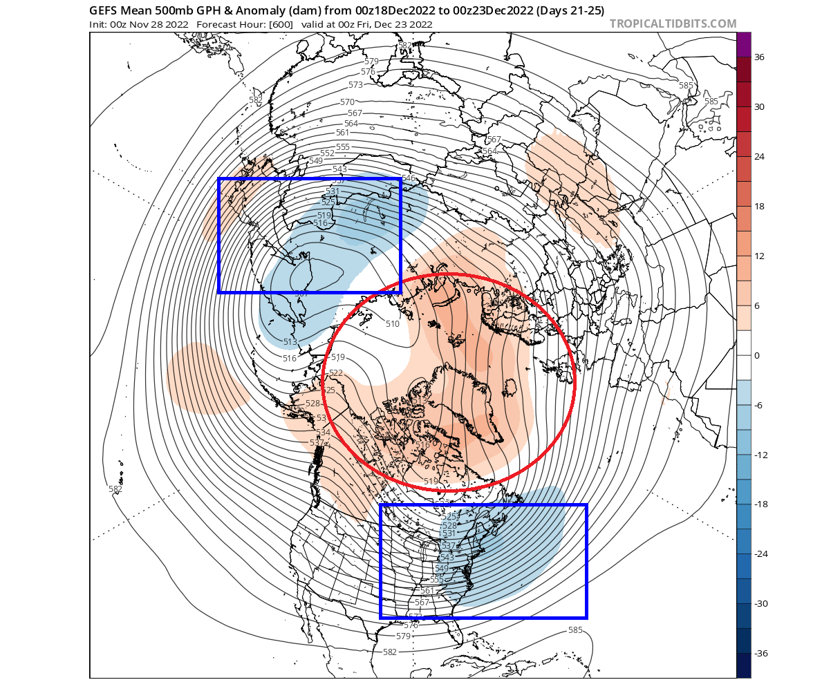 noaa-weather-extended-forecast-december-2022-north-hemisphere-pressure-anomaly-end-month