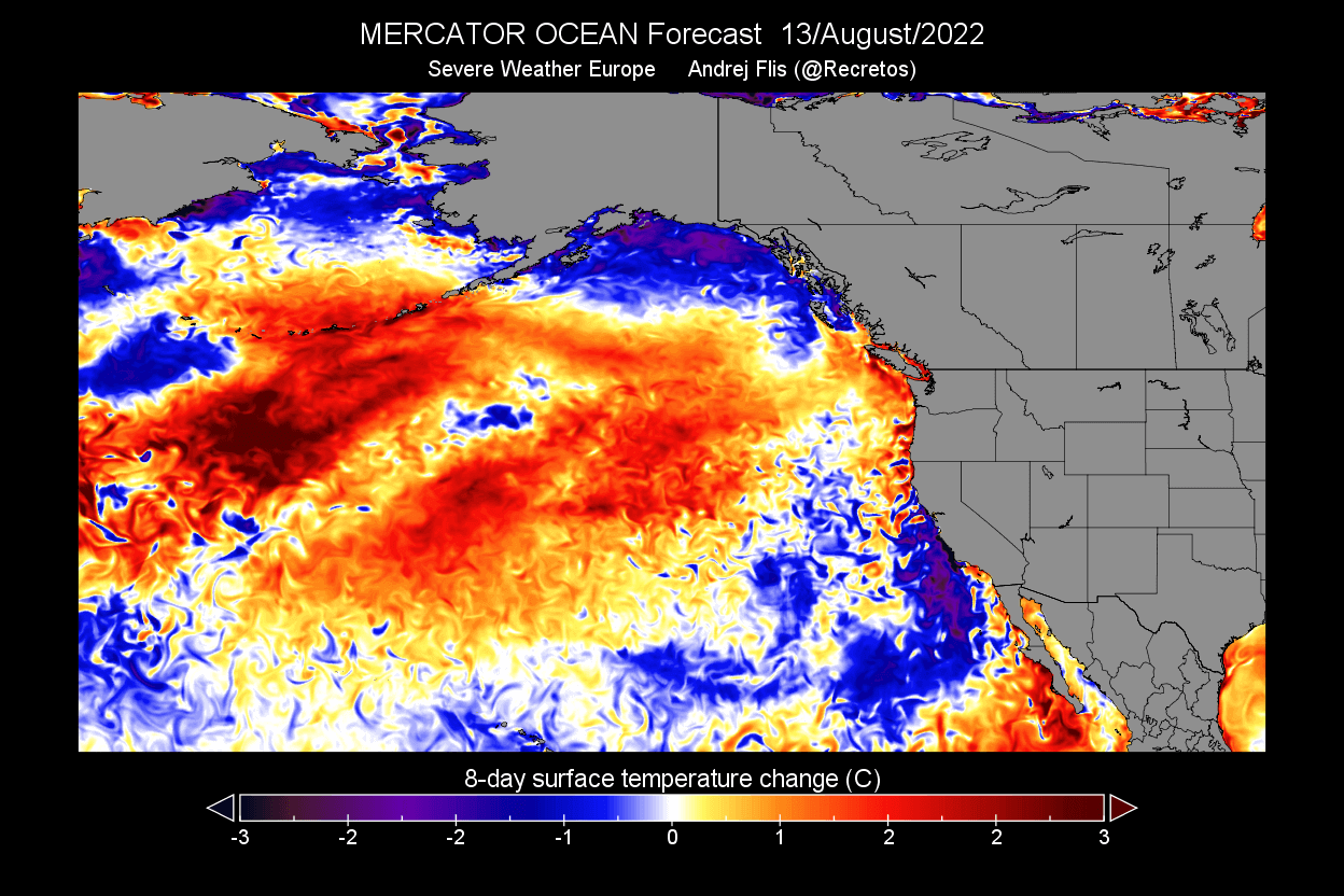 north-pacific-ocean-heatwave-temperature-warm-anomaly-forecast-8-day-change