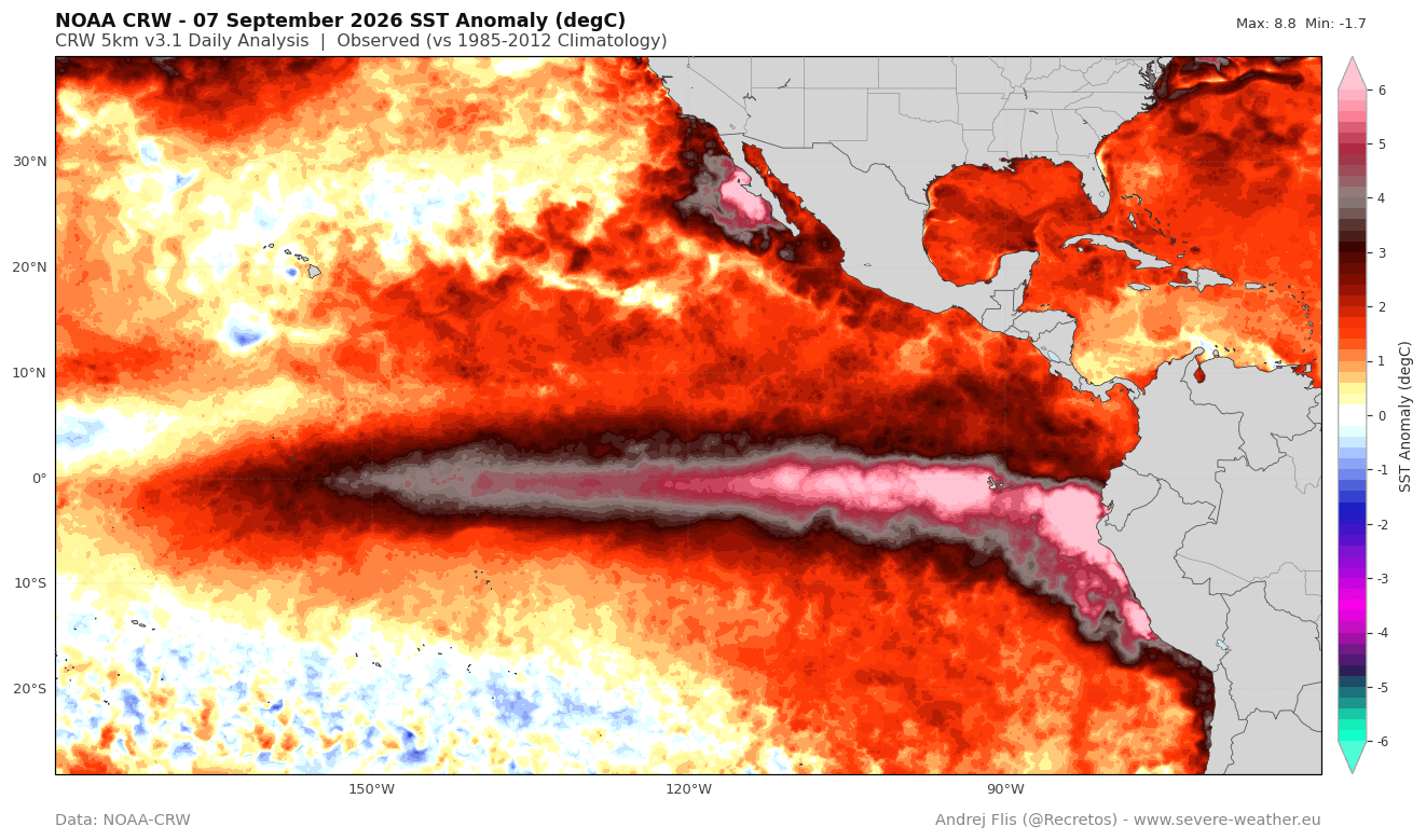 ocean-temperature-anomaly-noaa-crw-pacific-el-nino-united-states-weather-hurricane-september-2026