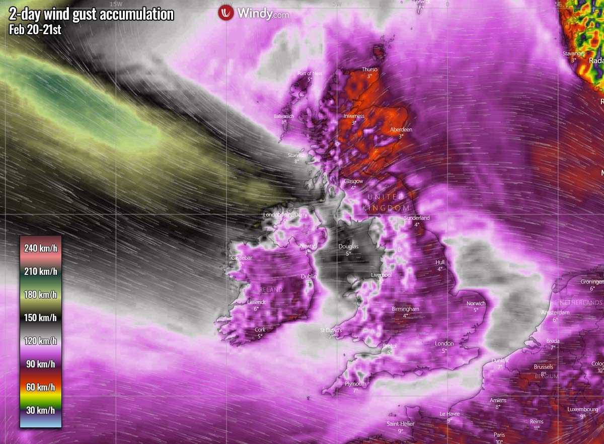 polar-vortex-2022-winter-storm-franklin-windstorm-bomb-cyclone-wind-swath-uk-ireland