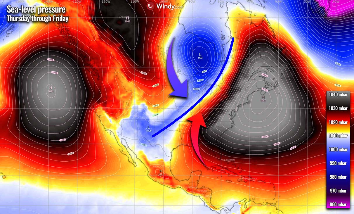 polar-vortex-2022-winter-storm-two-thousand-miles-snow-ice-united-states-pressure