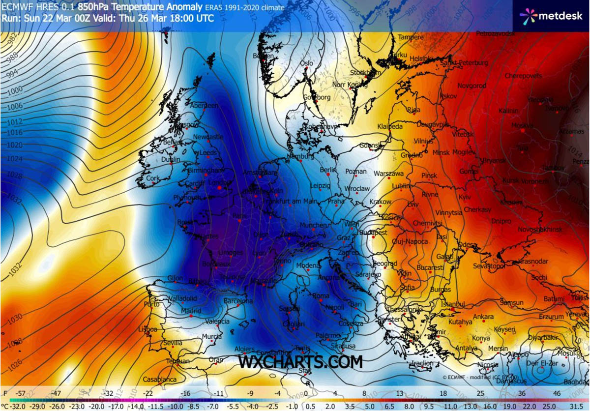 polar-vortex-lobe-winter-storm-europe-snow-arctic-freeze-spring-2026-850mbar-temperature-anomaly