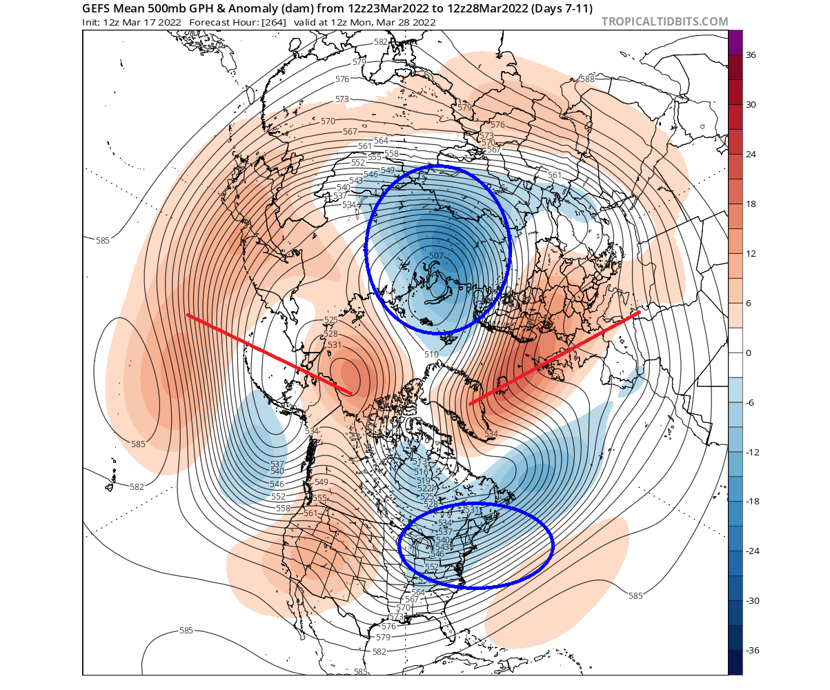 polar-vortex-split-collapse-warming-forecast-update-spring-march-late-month-north-hemisphere-pressure-pattern-anomaly