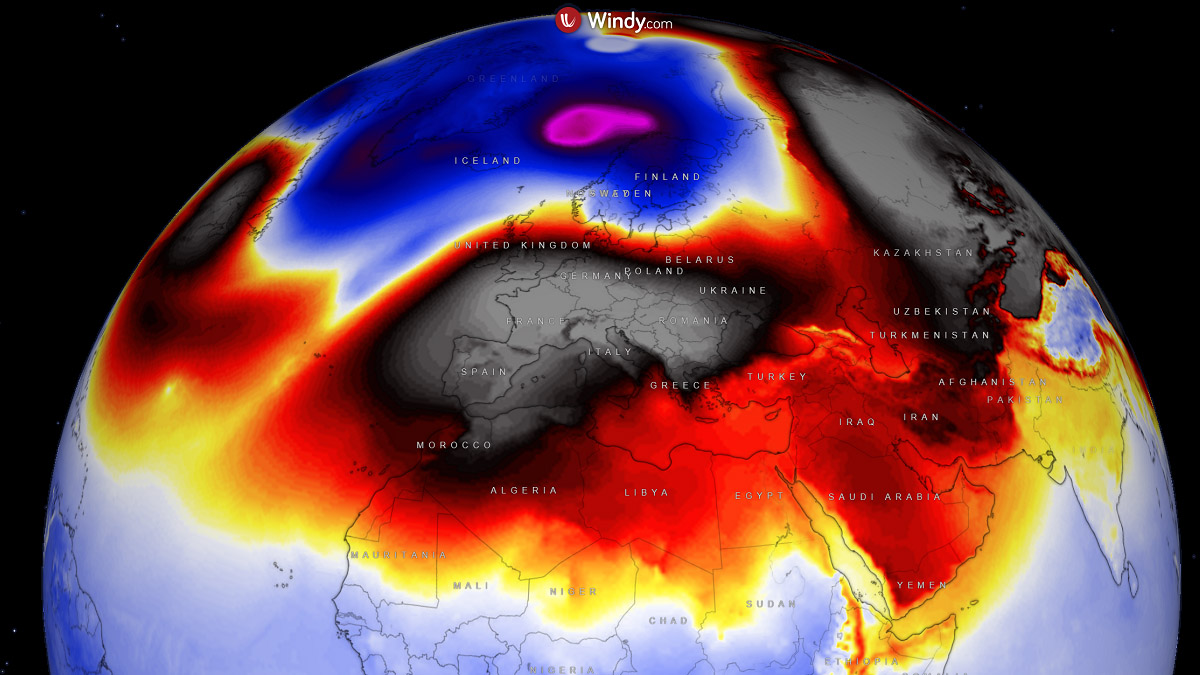 powerful-heat-dome-warm-wave-forecast-europe-christmas-december-2023