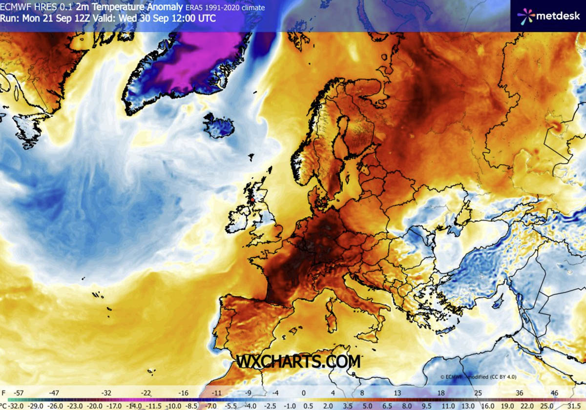 return-of-heat-dome-heatwave-europe-late-september-october-2026-2m-temeprature-anomaly