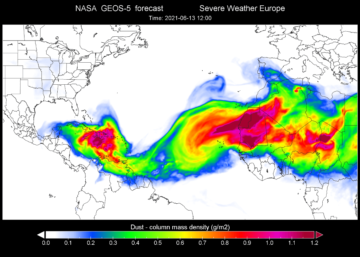 saharan-air-layer-dust-cloud-event-2021-june-13-forecast-nasa-geos
