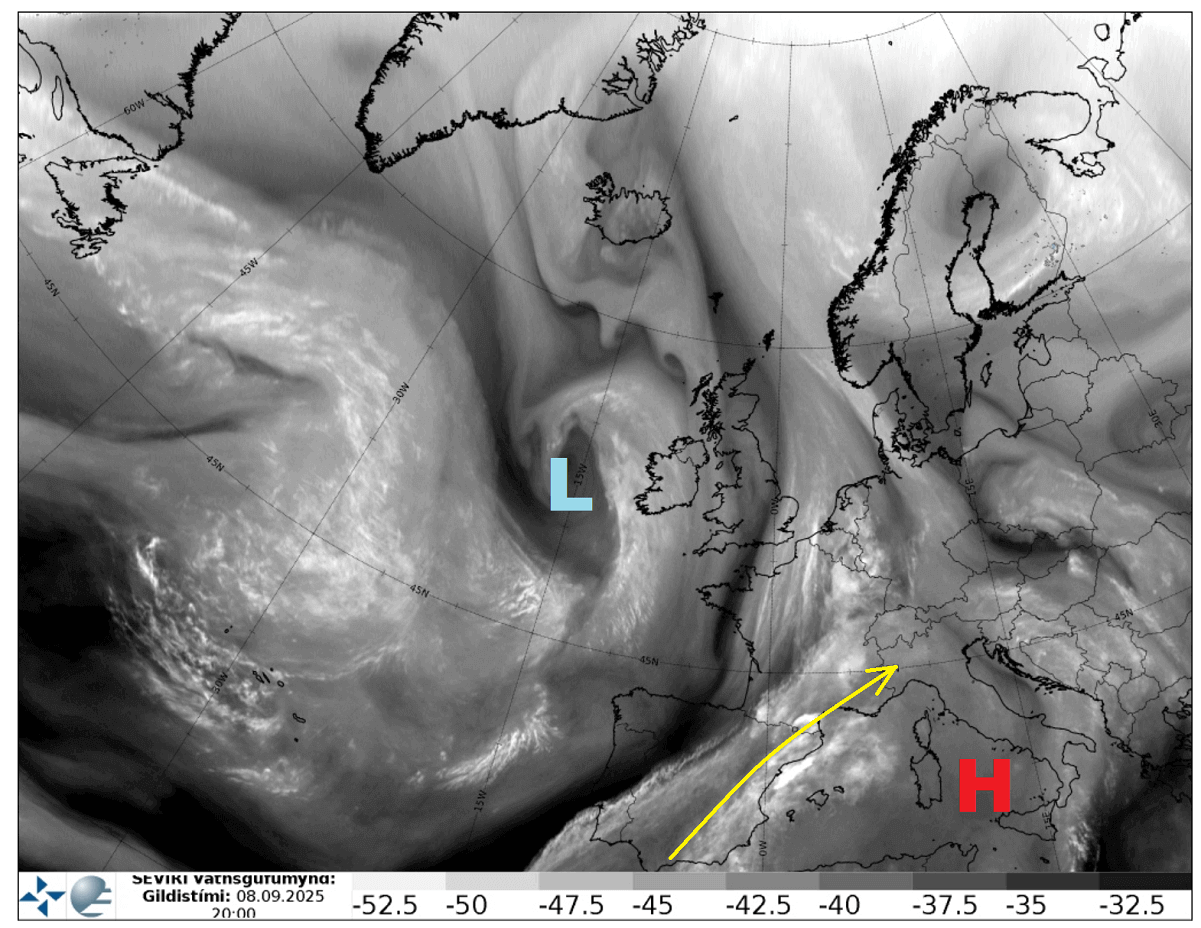 condizioni meteorologiche avverse, rischio elevato, precipitazioni estreme, inondazioni, Italia, Slovenia, Croazia, satellite