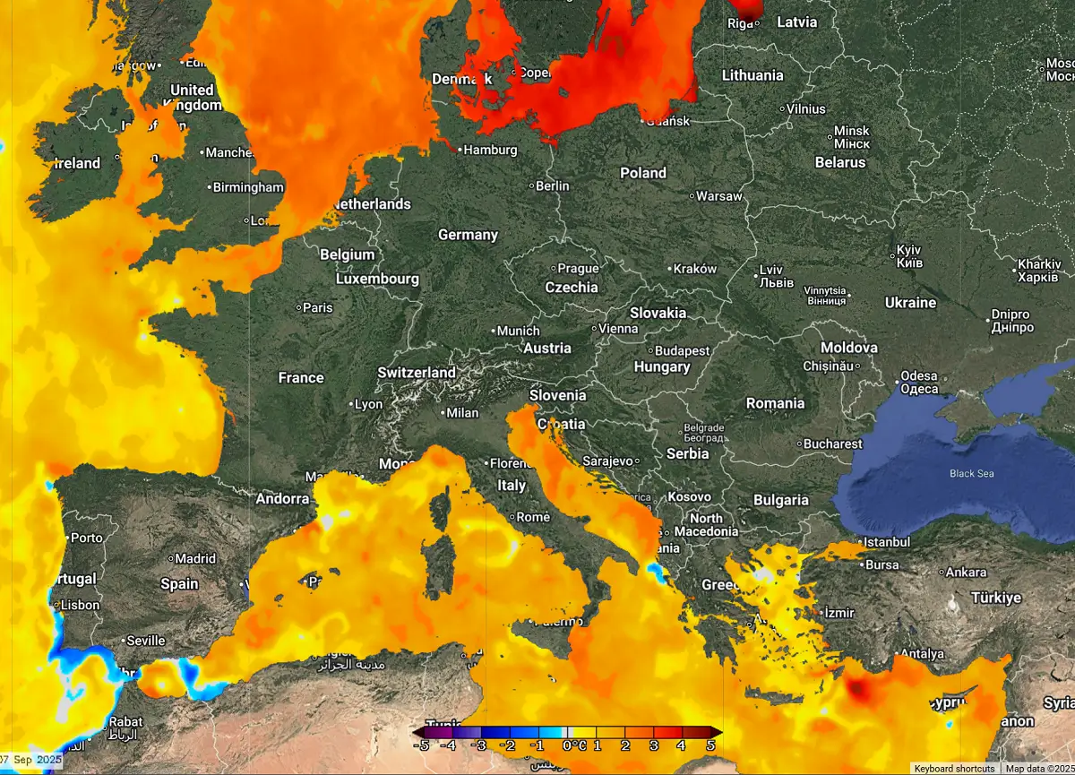 condizioni meteorologiche avverse, rischio elevato, precipitazioni estreme, inondazioni, italia, slovenia, croazia, anomalia SST