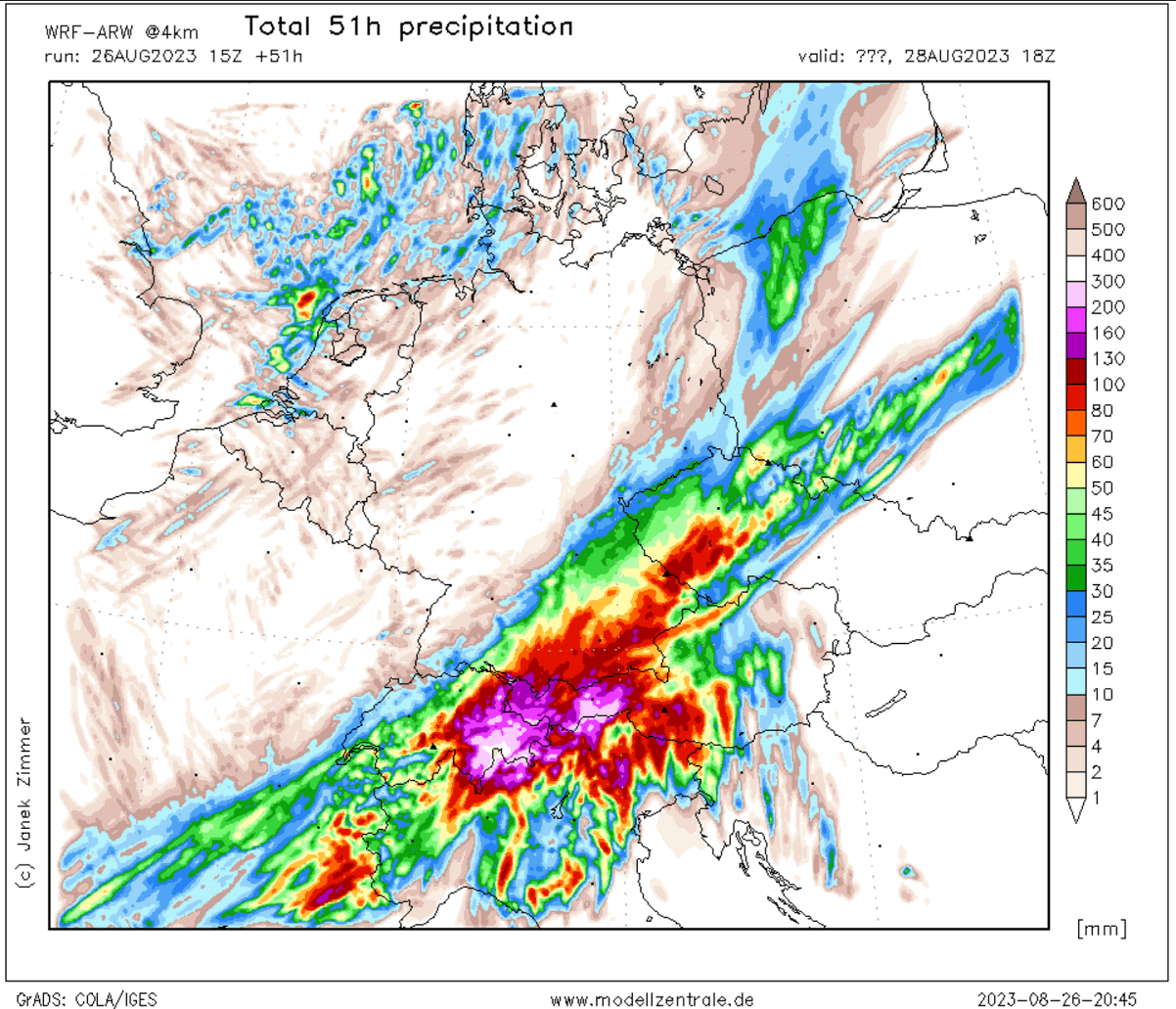 significant-severe-weather-forecast-europe-heat-dome-heatwave-alps-rainfall