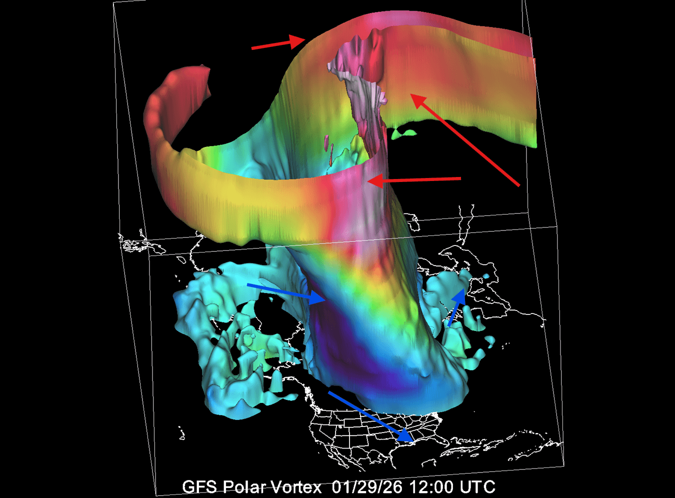 stratospheric-polar-vortex-3-dimensional-structure-analysis-late-january-disruption-event-cold-united-states-canada