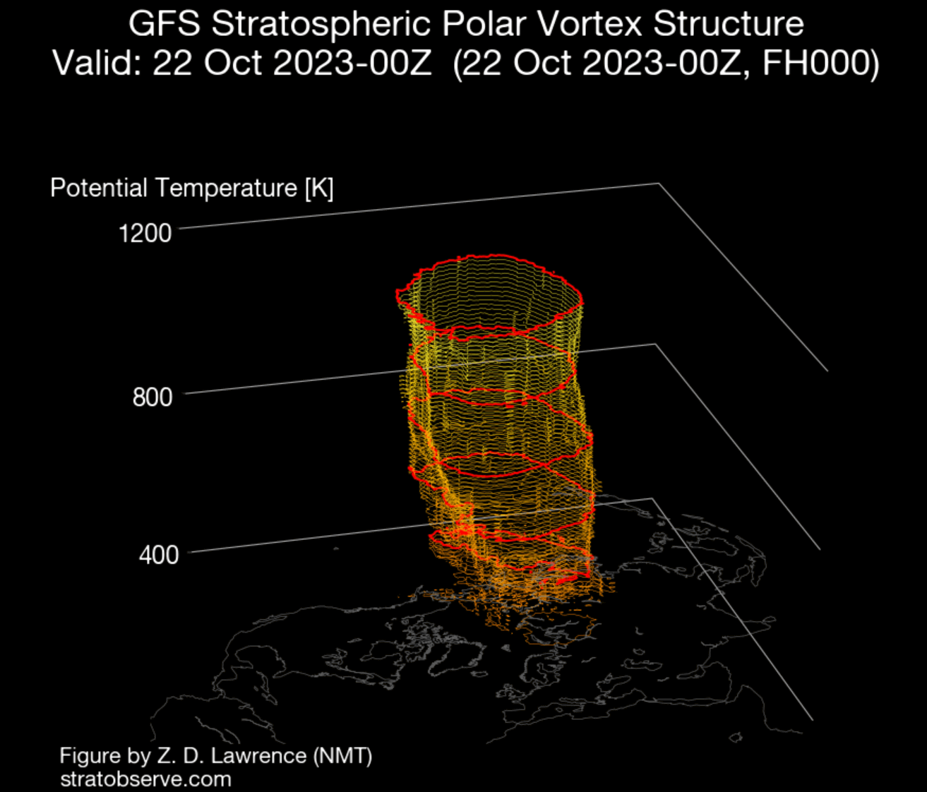 stratospheric-polar-vortex-3-dimensional-structure-north-hemisphere-forecast-mid-late-october-2023-disruption