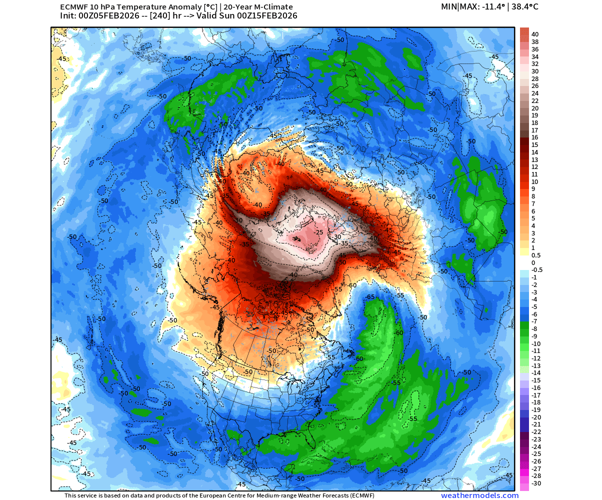 stratospheric-warming-event-begins-polar-vortex-forecast-10mb-temperature-anomaly-february-united-states-canada