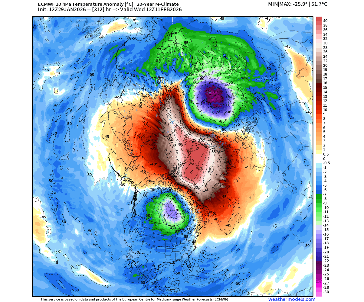 stratospheric-warming-event-polar-vortex-forecast-10mb-temperature-anomaly-february-united-states-canada