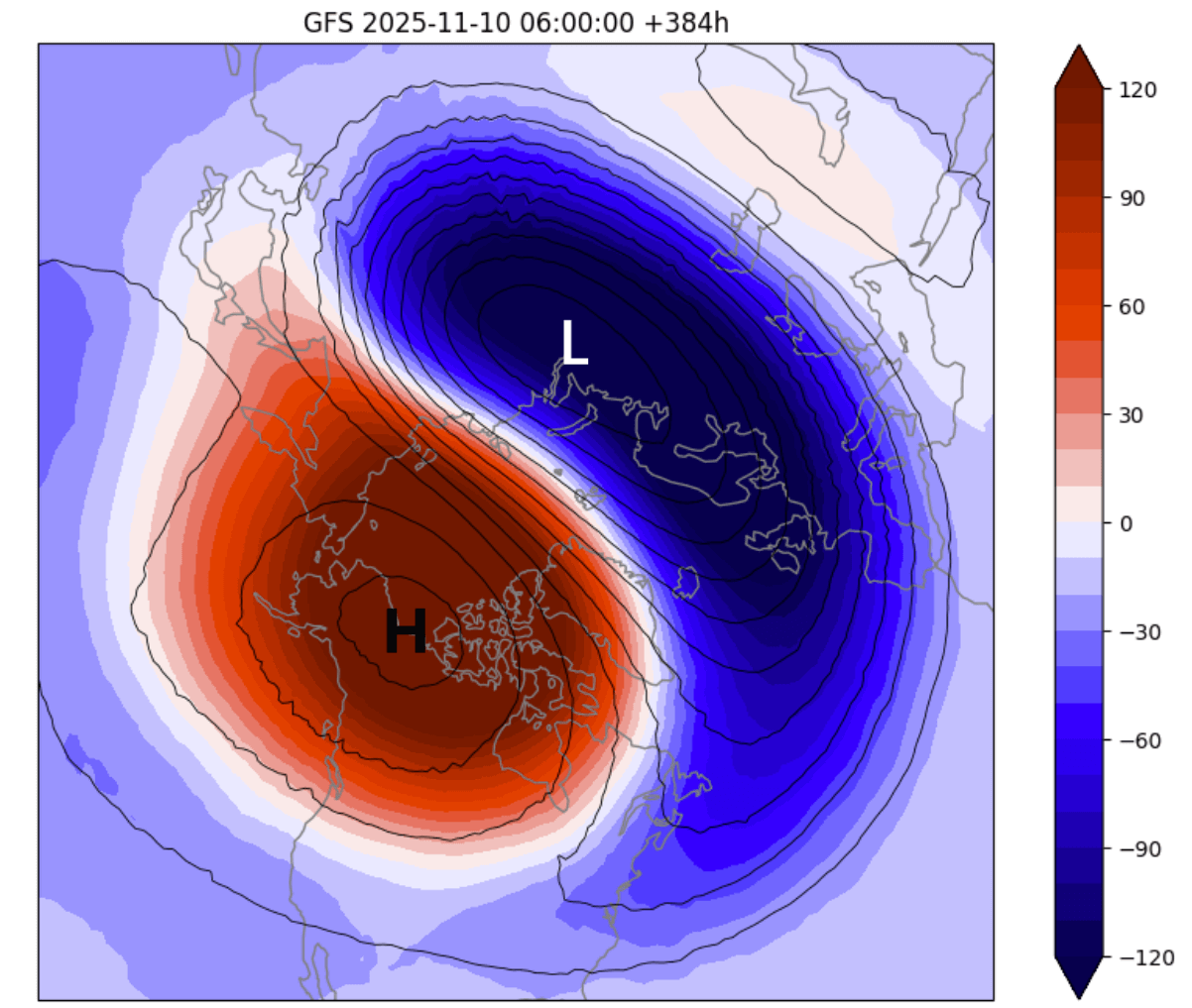 stratospheric-warming-polar-vortex-forecast-collapse-10mb-pressure-anomaly-latest-2025-united-states-canada