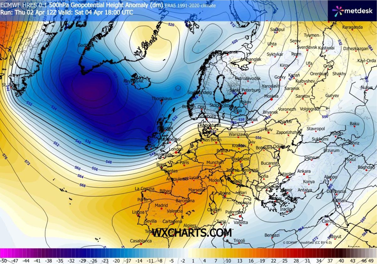 easter-weekend-forecast-atlantic-storm-dave-uk-ireland-europe-pattern