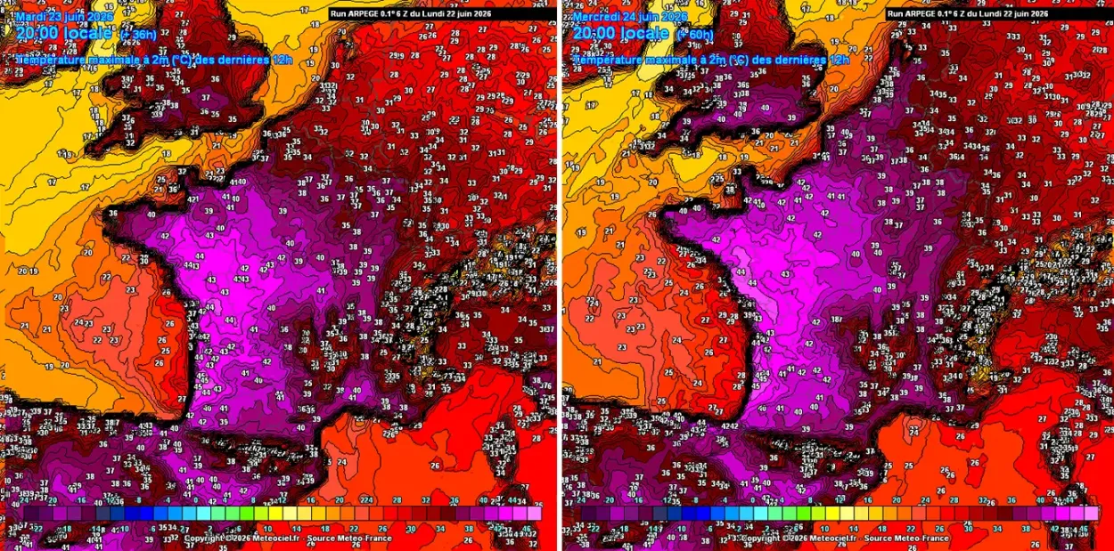 heat-dome-europe-excessive-historic-heatwave-june-july-summer-2026-tmax-france