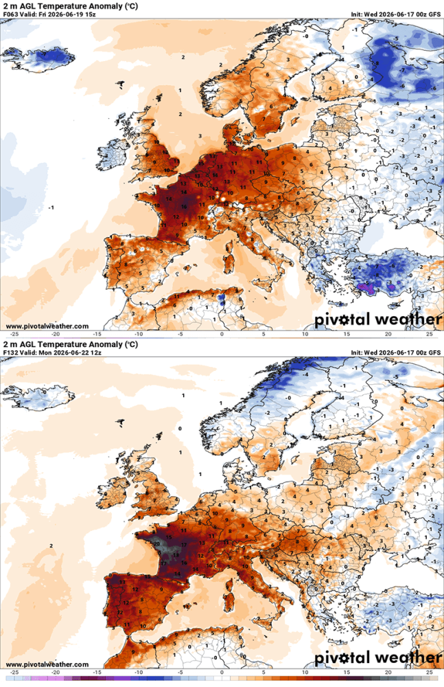 heat-dome-europe-heatwave-june-summer-2026-forecast-2m-temperature-anomaly