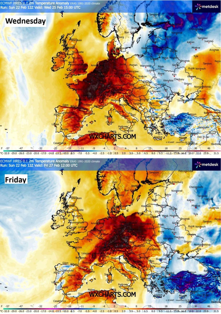 heat-dome-taste-of-spring-omega-block-end-february-2026-europe-2m-temperature-anomaly